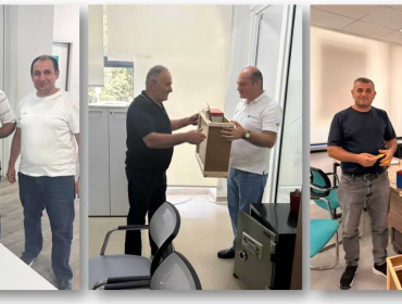 Մեղվաբուծության դասընթացի առավել աչքի ընկած մասնակիցները խրախուսվեցին նվերներով