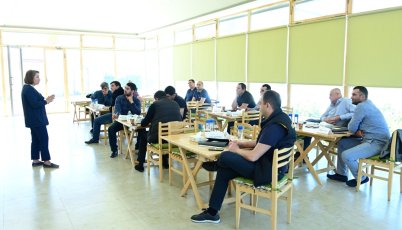 AKBA Federation and KANACH ARAHET NGO Green training Center first course for farms