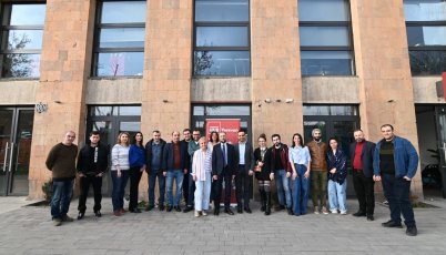 ACBA Federation and Impact Hub Yerevan startup incubator 2022-2023 program first meeting